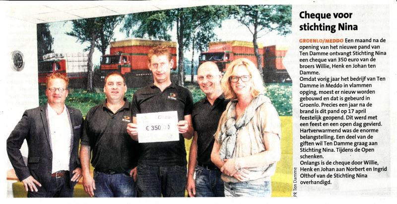 Afbeelding: 2015-06-30 Achterhoek Nieuws Ten Damme OO