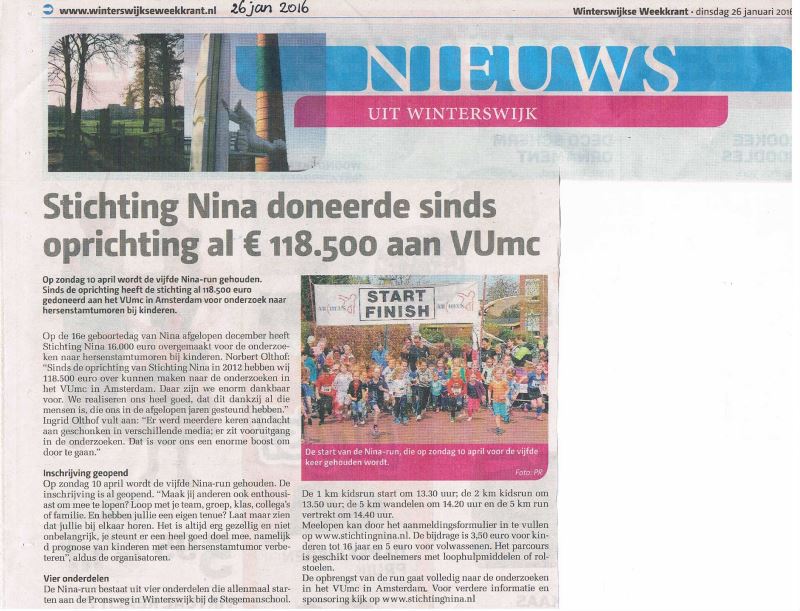 Afbeelding: 2016-01-26 Winterswijkseweekkrant Stichting Nina doneerde 